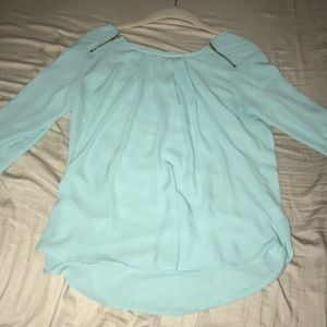 Light Blue Blouse